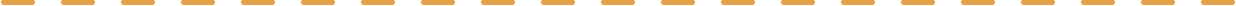 A yellow dotted line to separate two website sections
